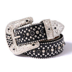 Rhinestone Belt for Western Cowboy Cowgirl