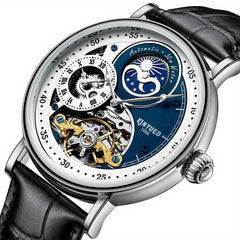 Men's Moon Phase Sports Watch Waterproof