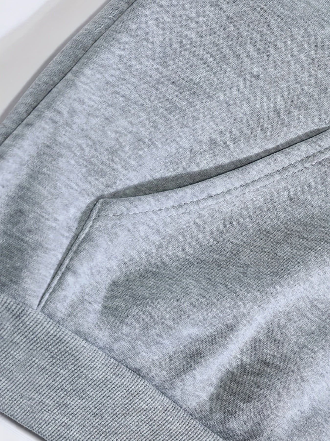 Print Kangaroo Pocket Hoodie Casual Comfy Loose Drawstring Hoodie