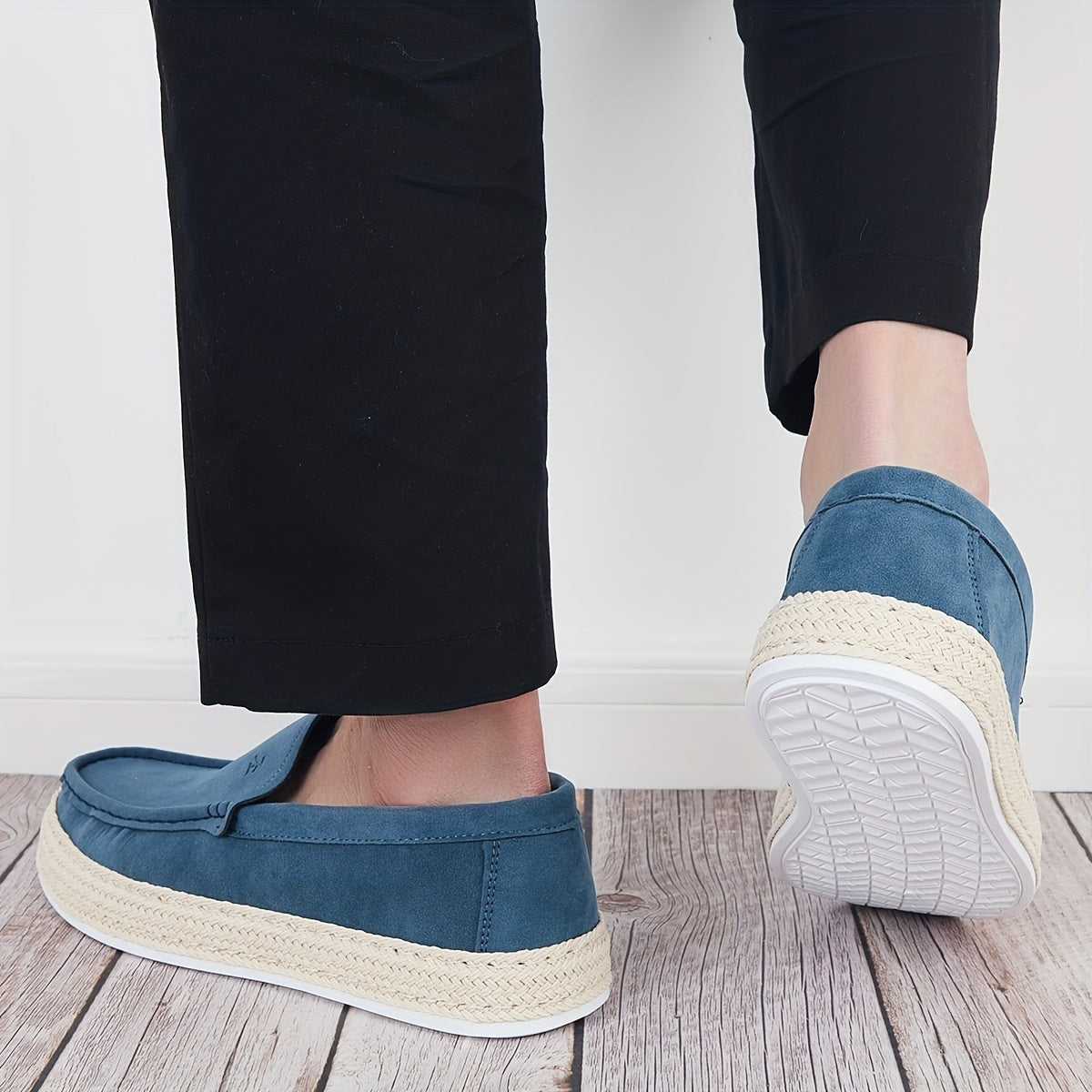 Men's Slip On Loafers Outdoor Anti-skid Flat Shoes