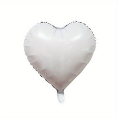Heart Shaped Aluminum Foil Balloon 45x72cm for Baby Shower Birthday Wedding