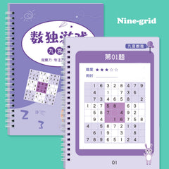 Sudoku Puzzle Book 9x9 Grids Math Mind Training Exercise Book