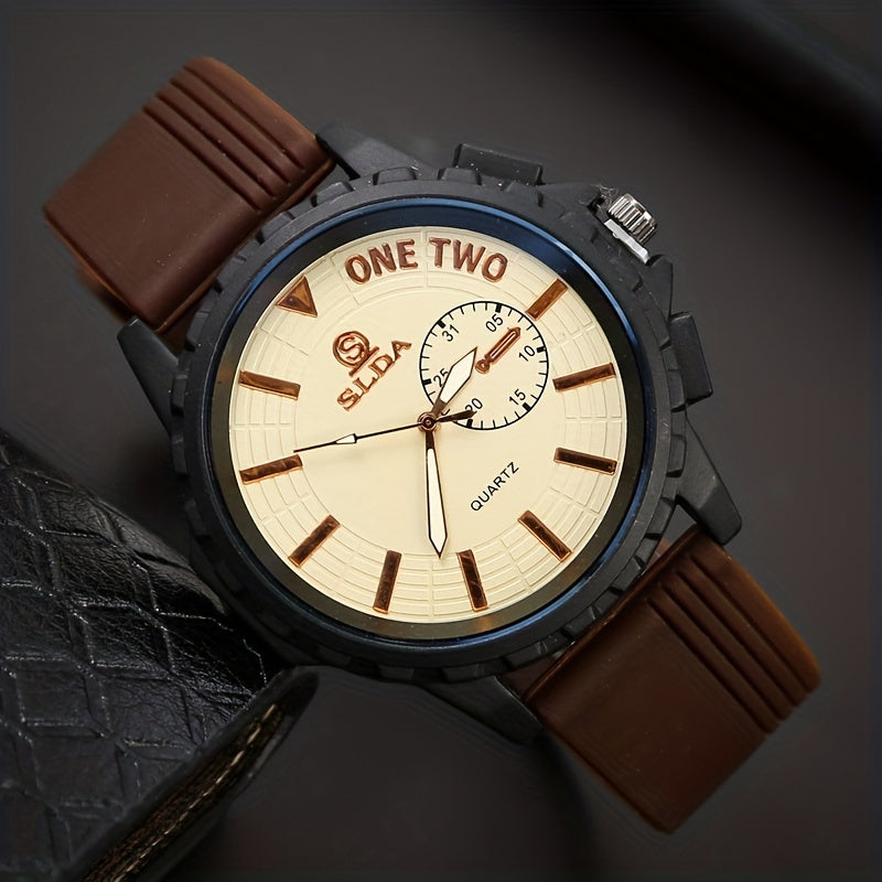 Business Men's Watch Casual Tape Men's Watch