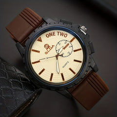 Business Men's Watch Casual Tape Men's Watch