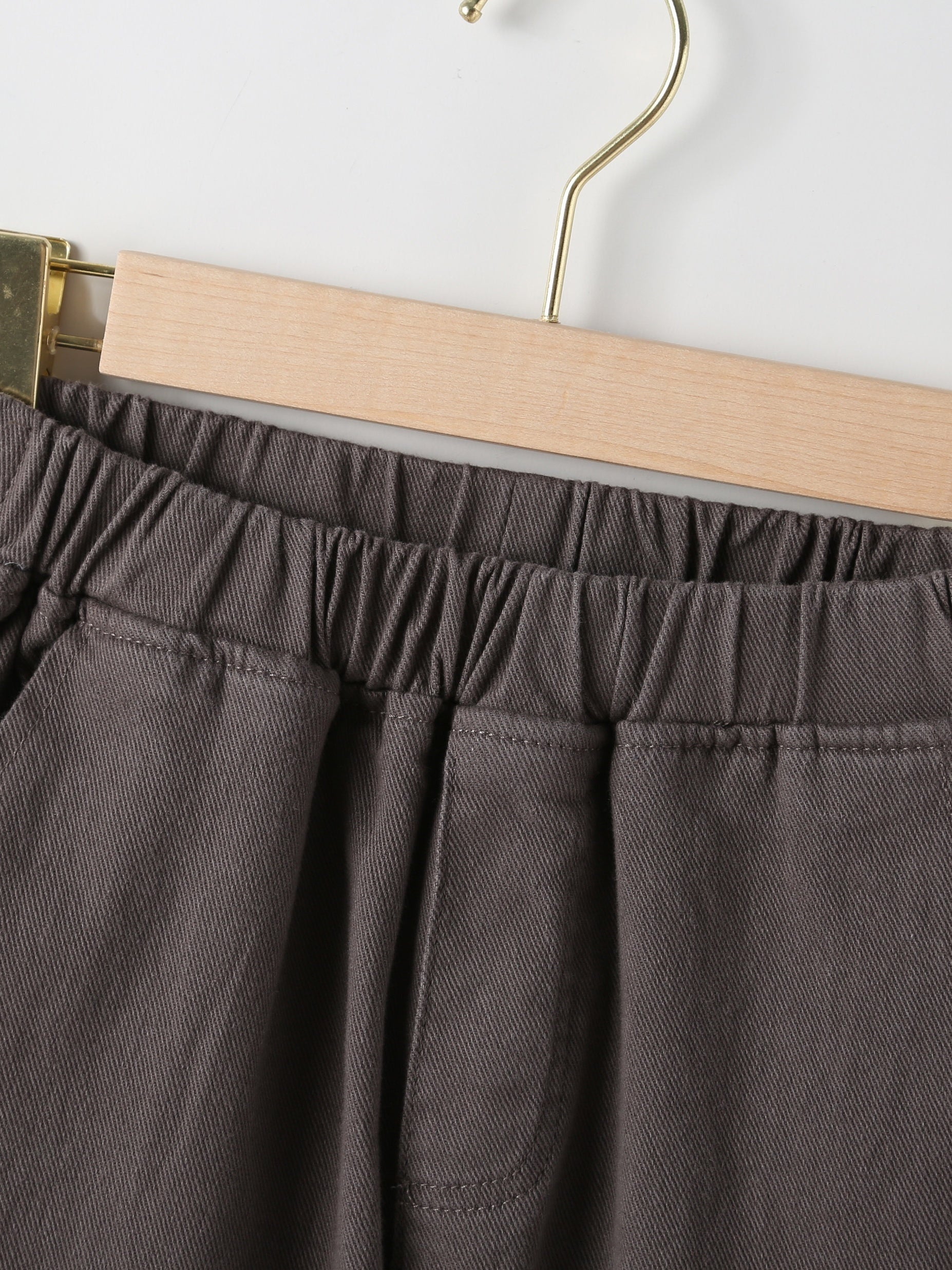 Boys Letter Embroidery Block Spliced Trousers