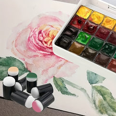 5pcs Finger Painting Sponge Daubers Art Painting Sponges Ink Pad Watercolor Pain