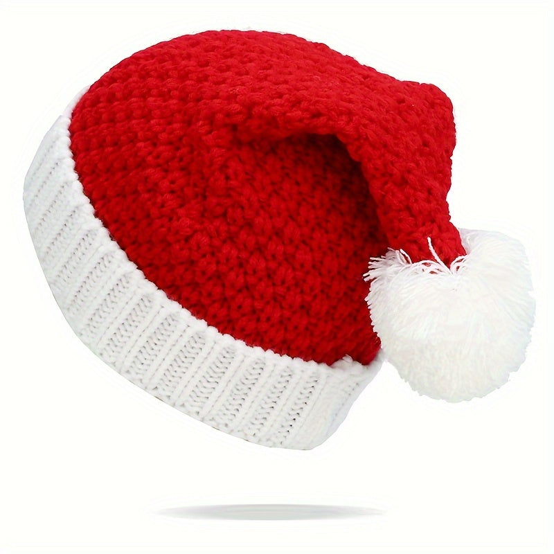 Christmas Knitted Hat Santa Claus Gift Woolen Hat