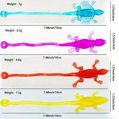 10pcs Sticky Toys Elastic Stretchable Brightly Colored Sensory Play