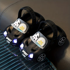 JIAGEYA Cartoon Clogs Light Breathable Baby Boys Anti Slip Indoor Outdoor