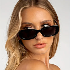 Rectangular Polarized Sunglasses UV400 Outdoor Eyewear