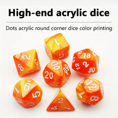 7PCS Dice Set for Multiplayer Fun in Bars and Clubs