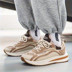Men's Casual Sneakers Comfy Walking Skate Shoes