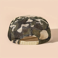 Embroidered Alphabet ROCK Baseball Cap Outdoor Sunscreen Cap