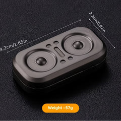 Metal Slow Pressure Finger Toys Sliders - Classic Board Game Spinner