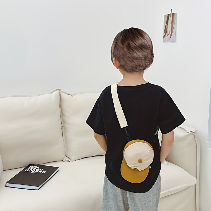 Sweet Hat Shaped Messenger Bag Outdoor Coin Purse Girls Accessories