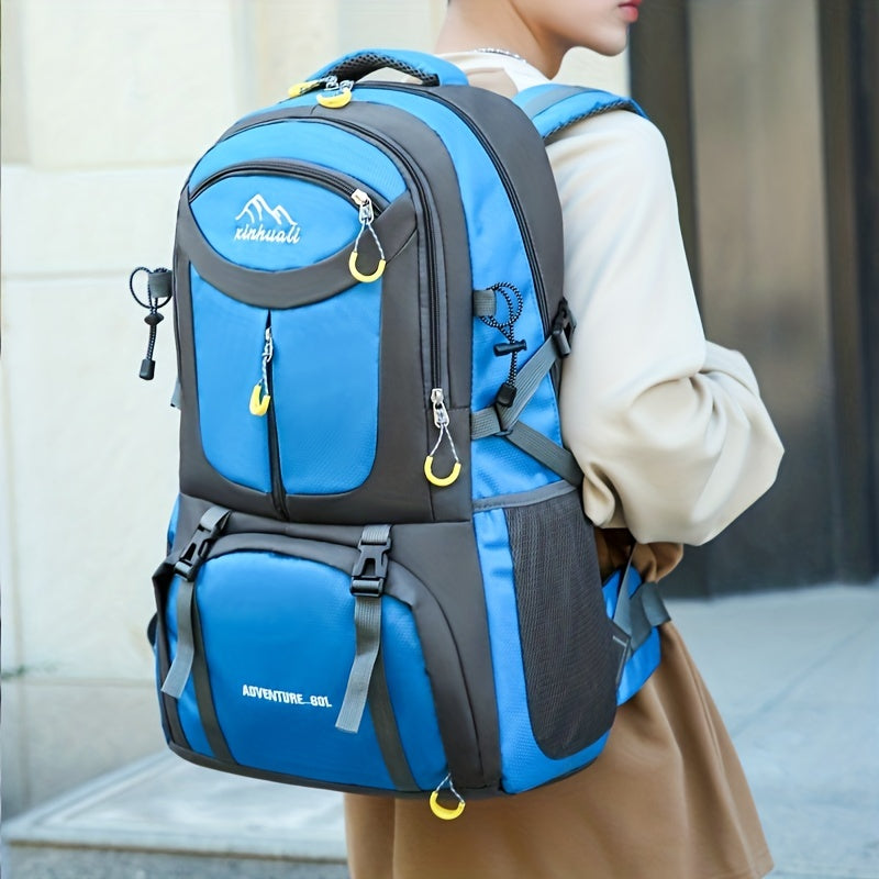 Large Capacity Adventure Backpack for Outdoor Hiking & Traveling
