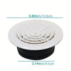 Adjustable Exhaust Ventilation Grille 75-150mm
