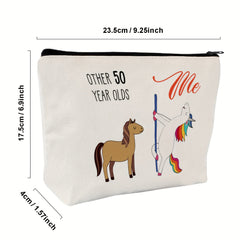 1973 Birthday For Women 50 Years Old Makeup Bag