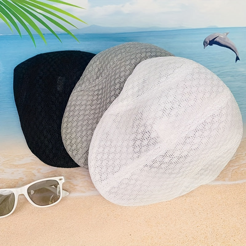 Mesh Hole Sun Hat Forward Cap for Adult
