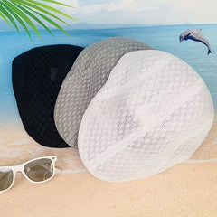 Mesh Hole Sun Hat Forward Cap for Adult