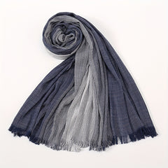 Cotton And Linen Sunscreen Long Scarf For Men Women