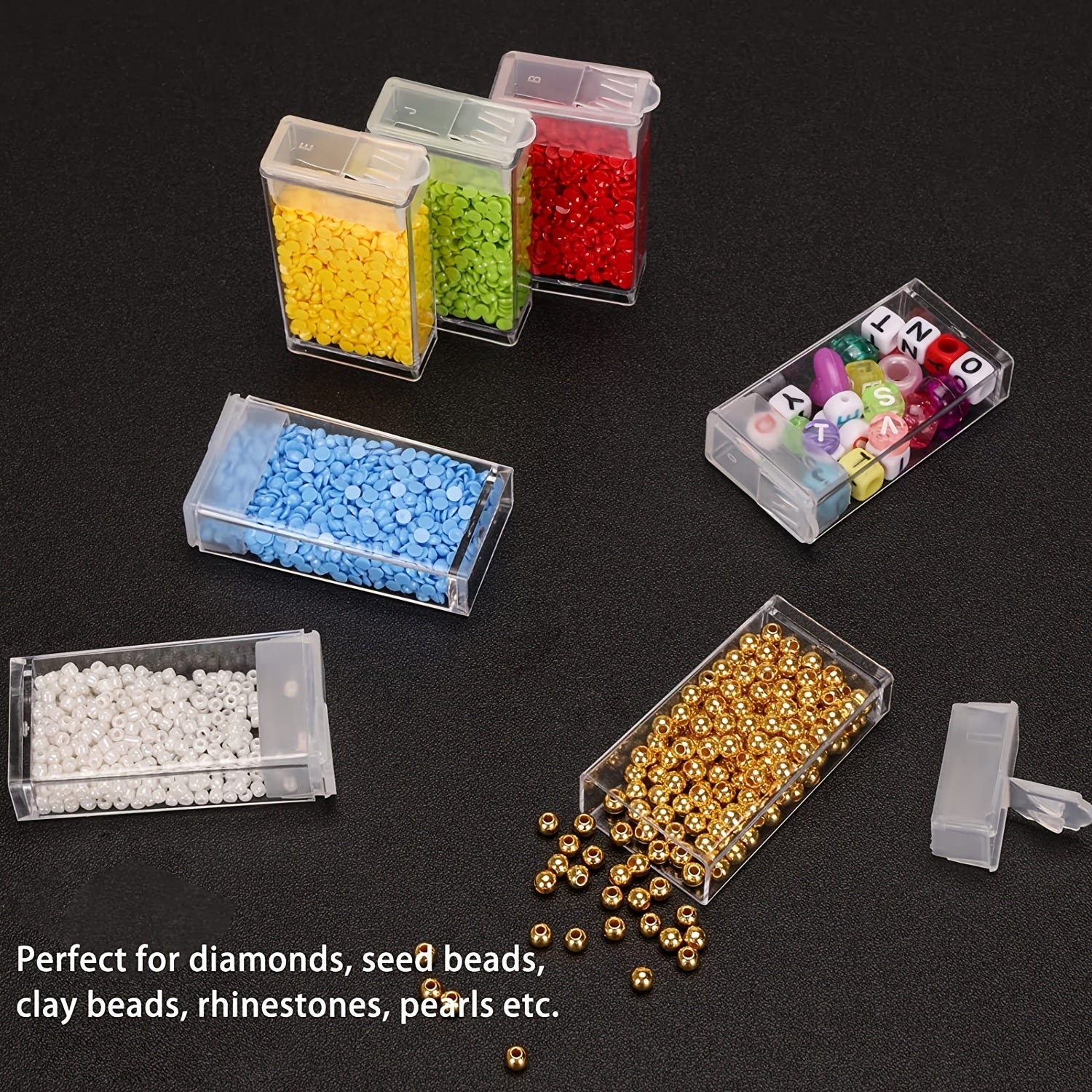 Diamond Painting Storage Containers 44 Bottles Kit Craft Beads