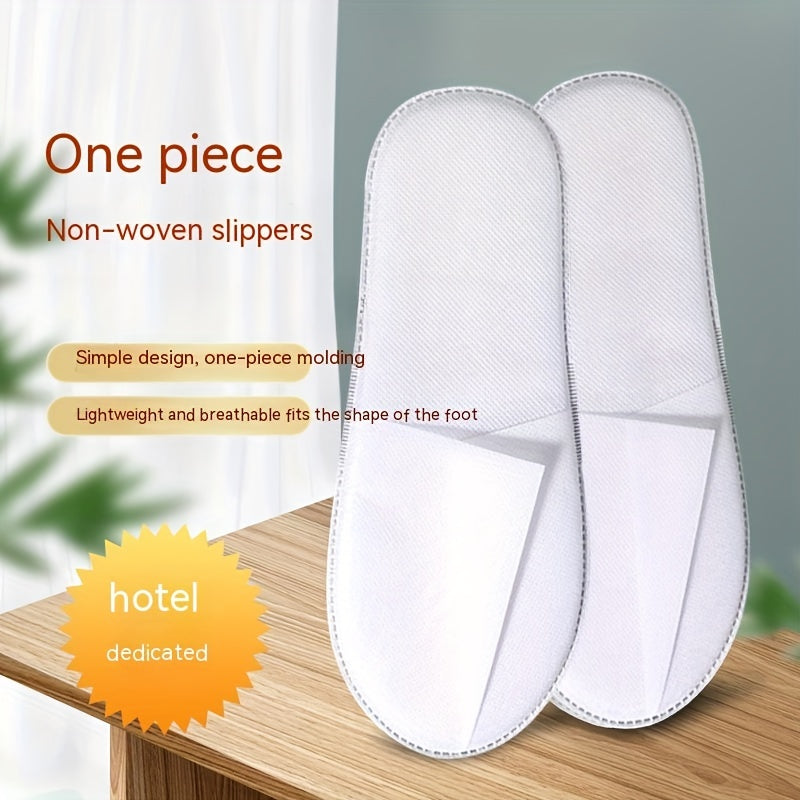 Men's Disposable Slippers Eco friendly Non Woven Home Shoes
