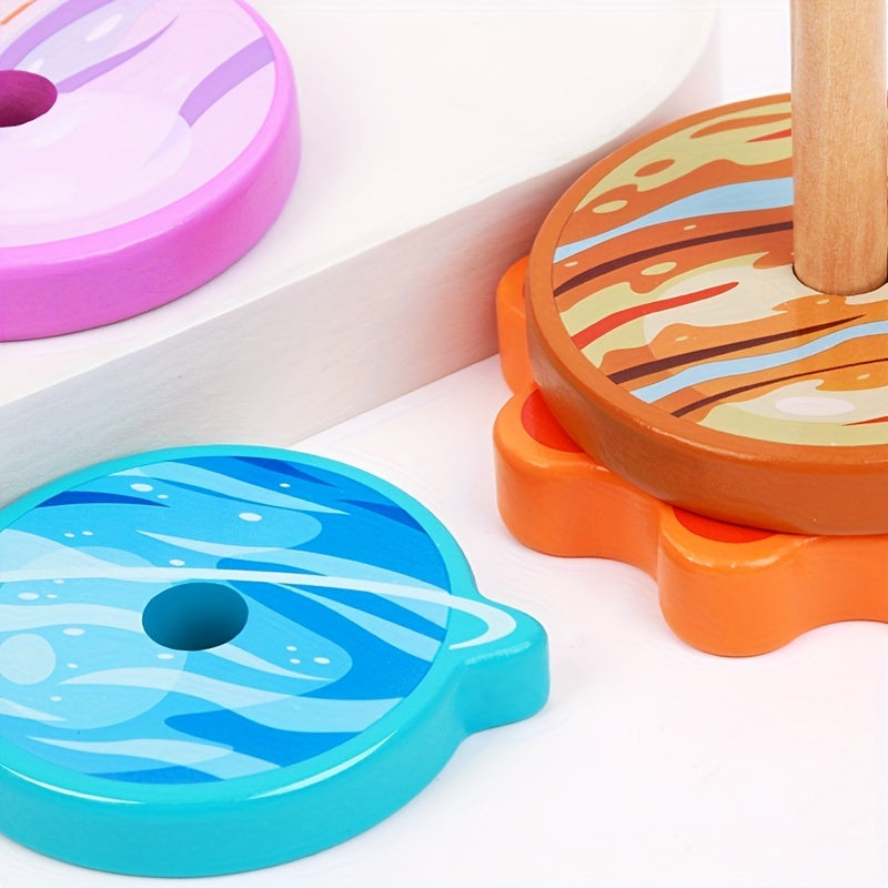 Wooden Planet Puzzle Toy for Kids