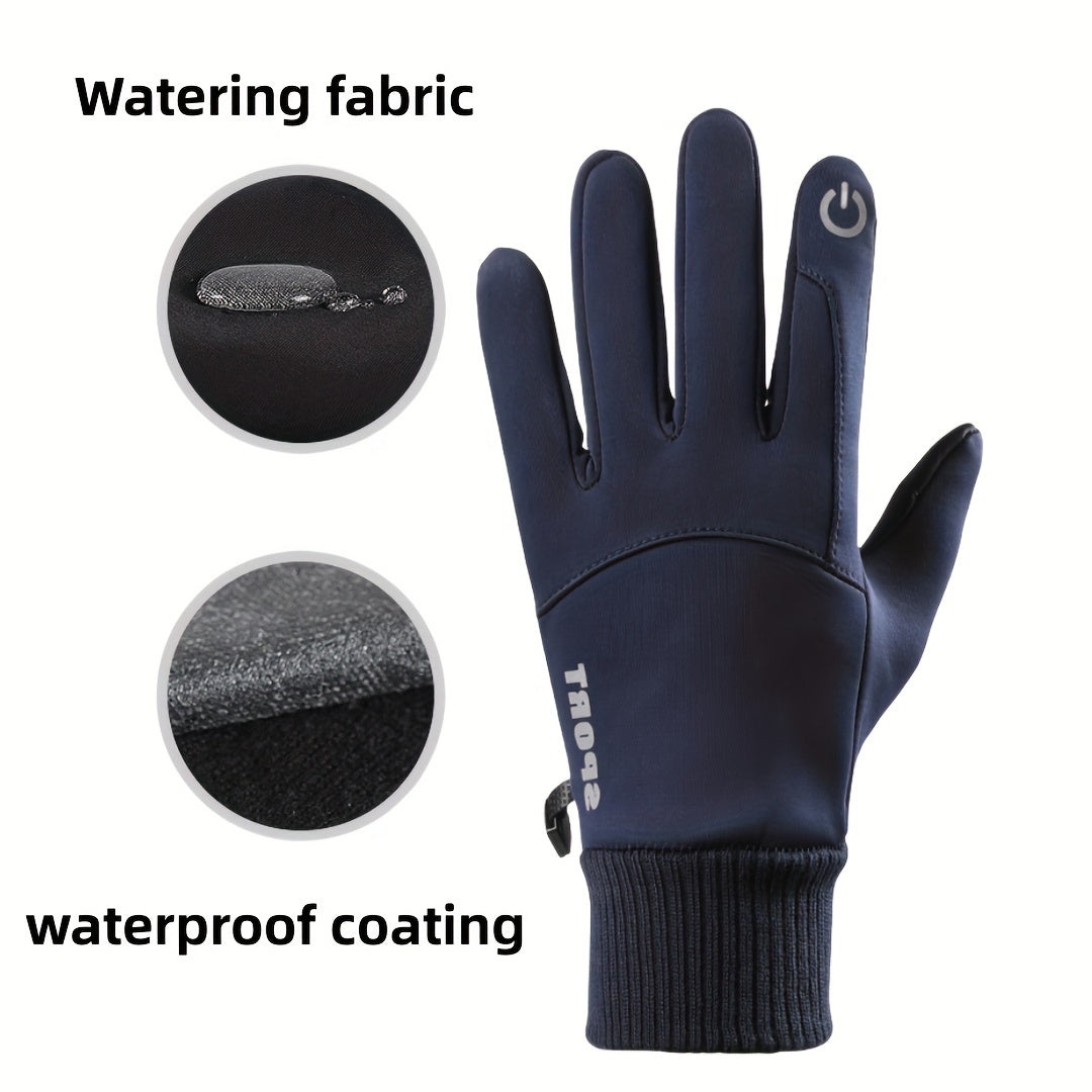 Winter Waterproof Touchscreen Warm Gloves For Outdoor Activities