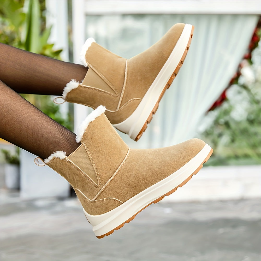 Women's Snow Boots Winter Warm Non-Slip Shoes