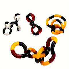 6pcs Twisted Rope Circle Wrapped Toy Adult Stress Relief Gift