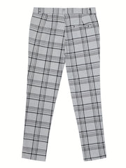 Retro Style Palid Slacks Men s Casual Slightly Stretch Pants