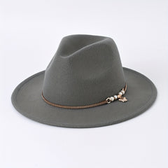 Vintage Cowboy Hat Wide Brim Sun Hat For Outdoor Activities Fishing