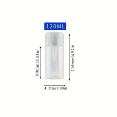 150ml 5oz Pump Dispenser Makeup Remover Bottle Facial Toner Lotion Organizer