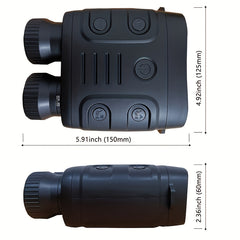 Night Vision Binoculars 1080P 5X Zoom Long Distance Infrared Obs