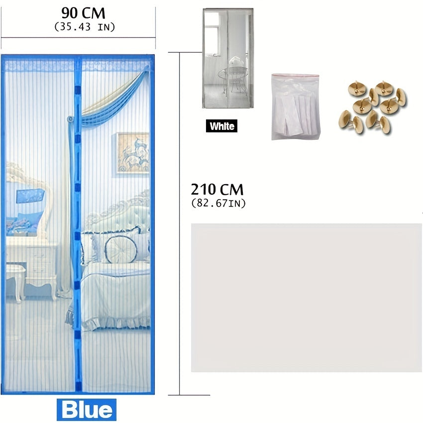 Stylish Partition Door Curtain - Keep Mosquitoes Out & Add Style