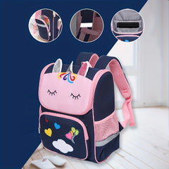 Unicorn School Bag for Kids with Protective Spine