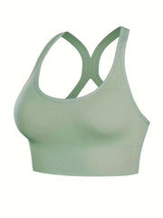 Women's Hollow Back Yoga Sports Bra