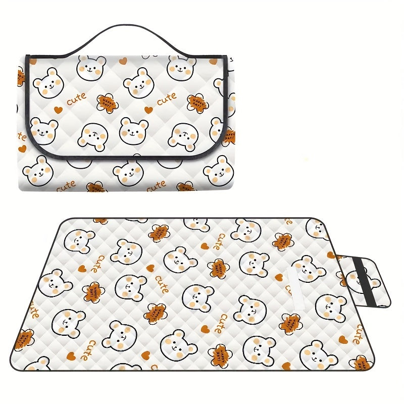 Waterproof Printed Pattern Picnic Mat for Beach and Outdoor Picnic