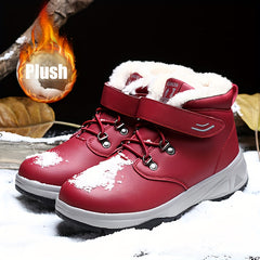 Plush Lined Snow Boots, Warm Winter Shoes