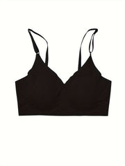 3pcs Seamless Wireless Bras Comfy Push Up Bra Women's Lingerie