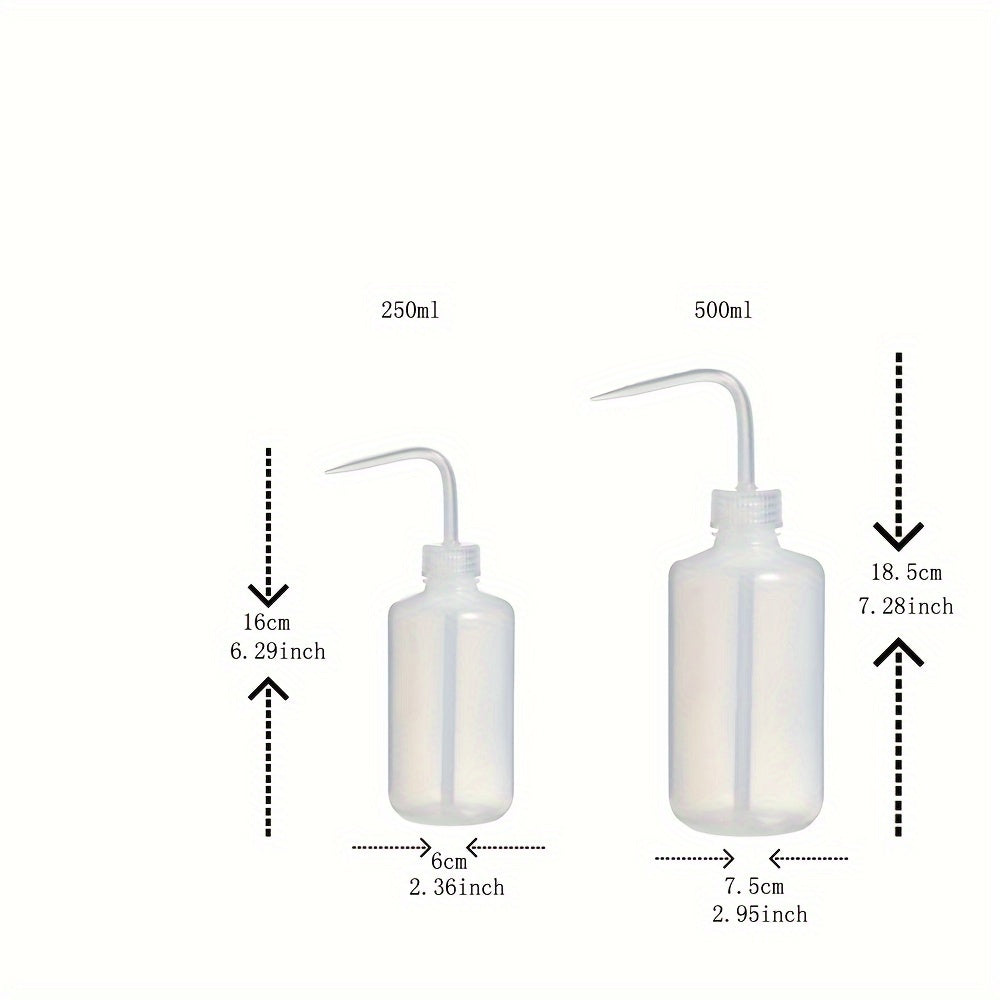 Plastic Washing Bottle Meaty Curved Spout Kettle Graduated Washing Bottle