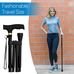 Telescopic Foldable Crutches Trekking Poles Multifunctional Walking Sticks