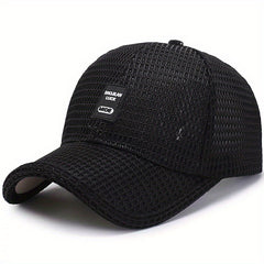 Summer Mesh Trucker Cap Curved Visor Dad Hat Sun Cap