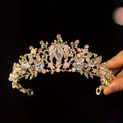 Baroque Crystal Crown Princess Headband Hair Accessories