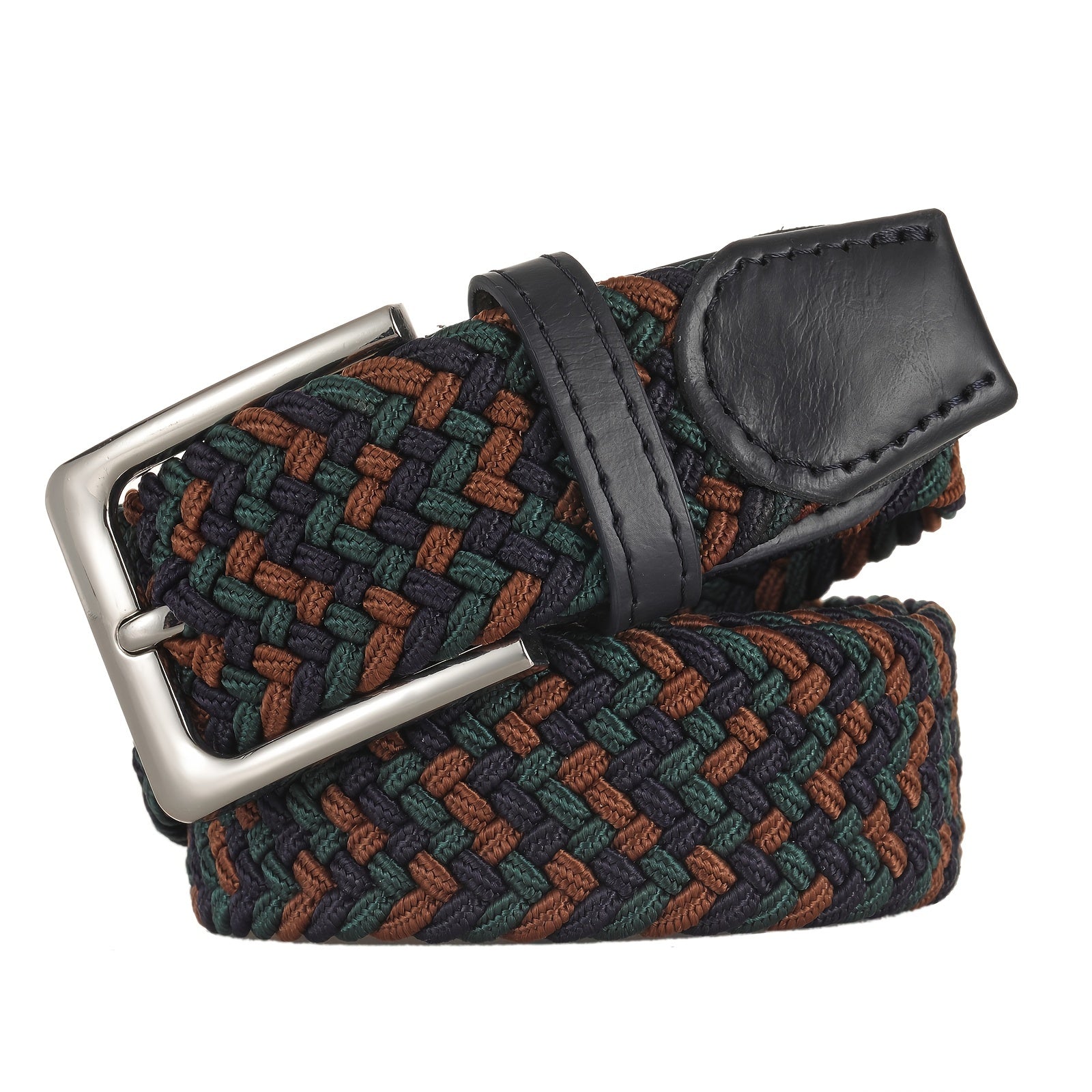 Men's Multicolor Polyester Waist Belt for Business Occasions