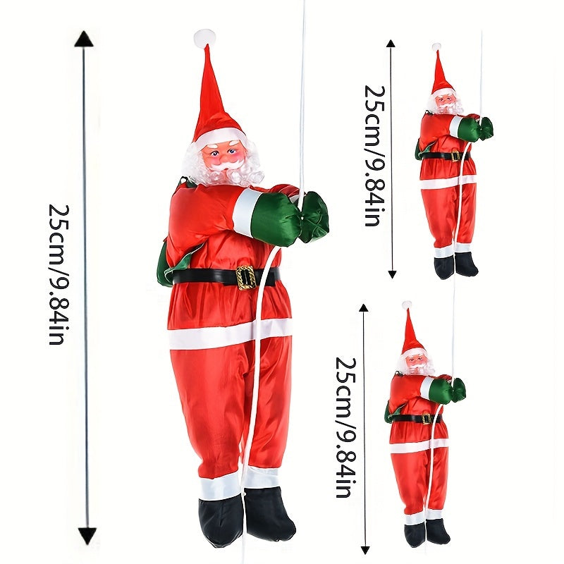 Inflatable Santa Claus Doll Pendant Christmas Tree Decoration