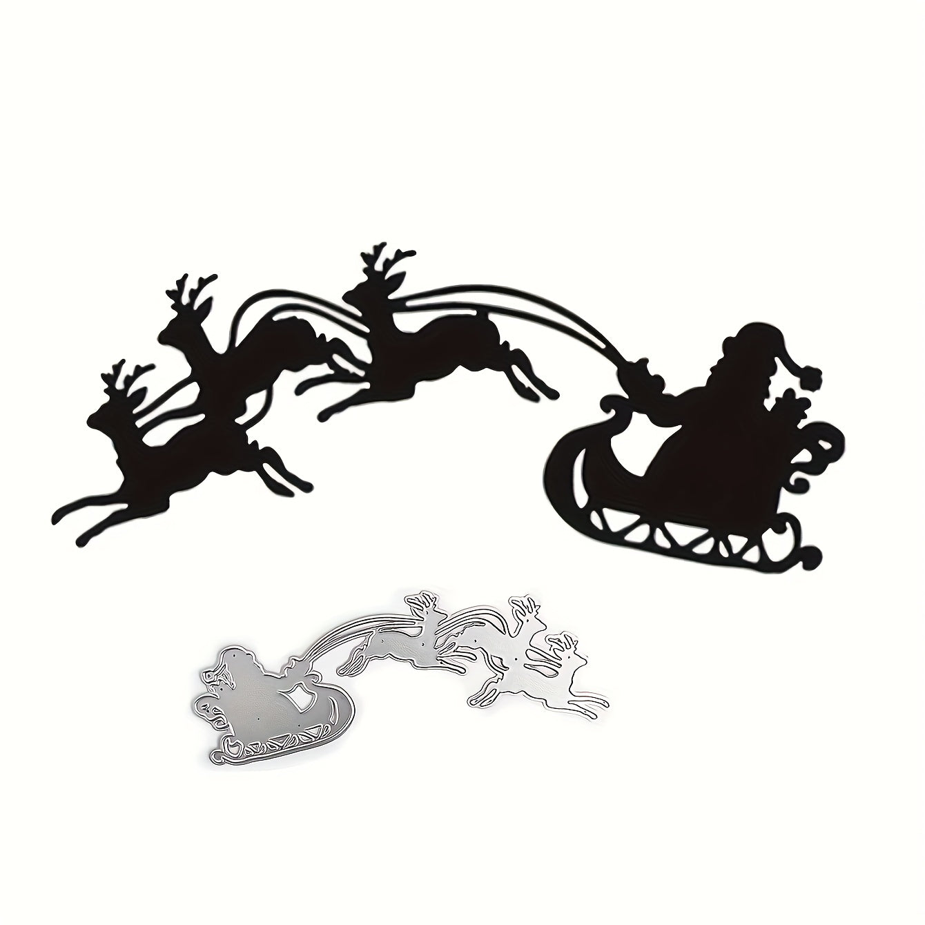 1pc Christmas Santa Claus Scrapbooking Metal Die Cut