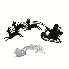 1pc Christmas Santa Claus Scrapbooking Metal Die Cut