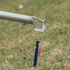 5pcs Tent Pegs Aluminium Alloy Triangular Ground Stakes Heavy Duty Ground Nails